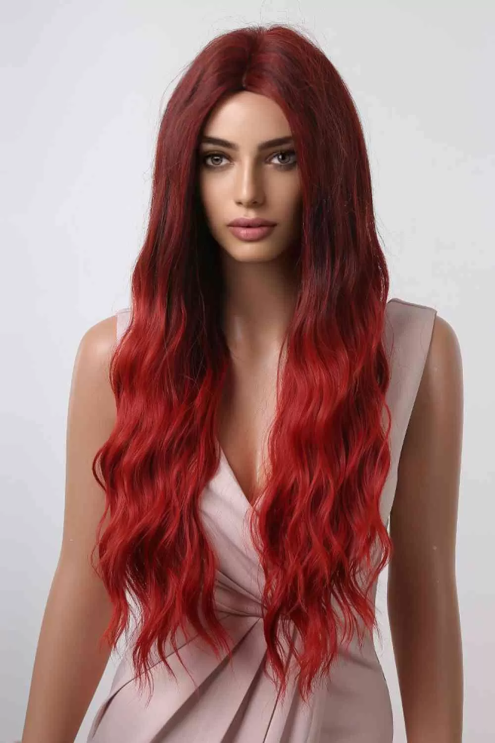 13*1 Full-Machine Wigs Synthetic Long Wave 27