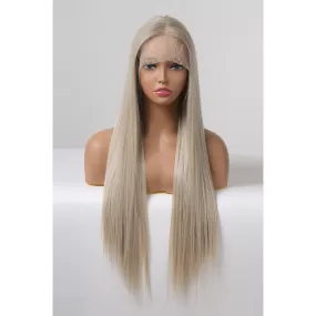 13*2" Lace Front Wigs Synthetic Long Straight 27" 150% Density