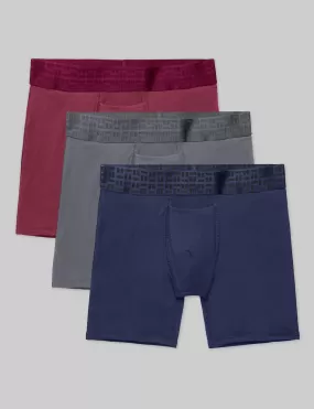 Apollo Mid-Length Boxer Brief 6" (3-Pack)