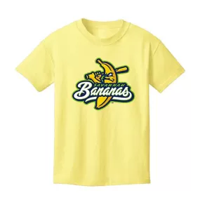 Bananas Short Sleeve Primary Logo Tee - Yellow