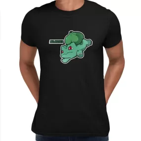 Bulbasaur Pokemon Go Adults T-Shirt Printed Manga Japan Birthday Gift Boys Top Unisex T-Shirt