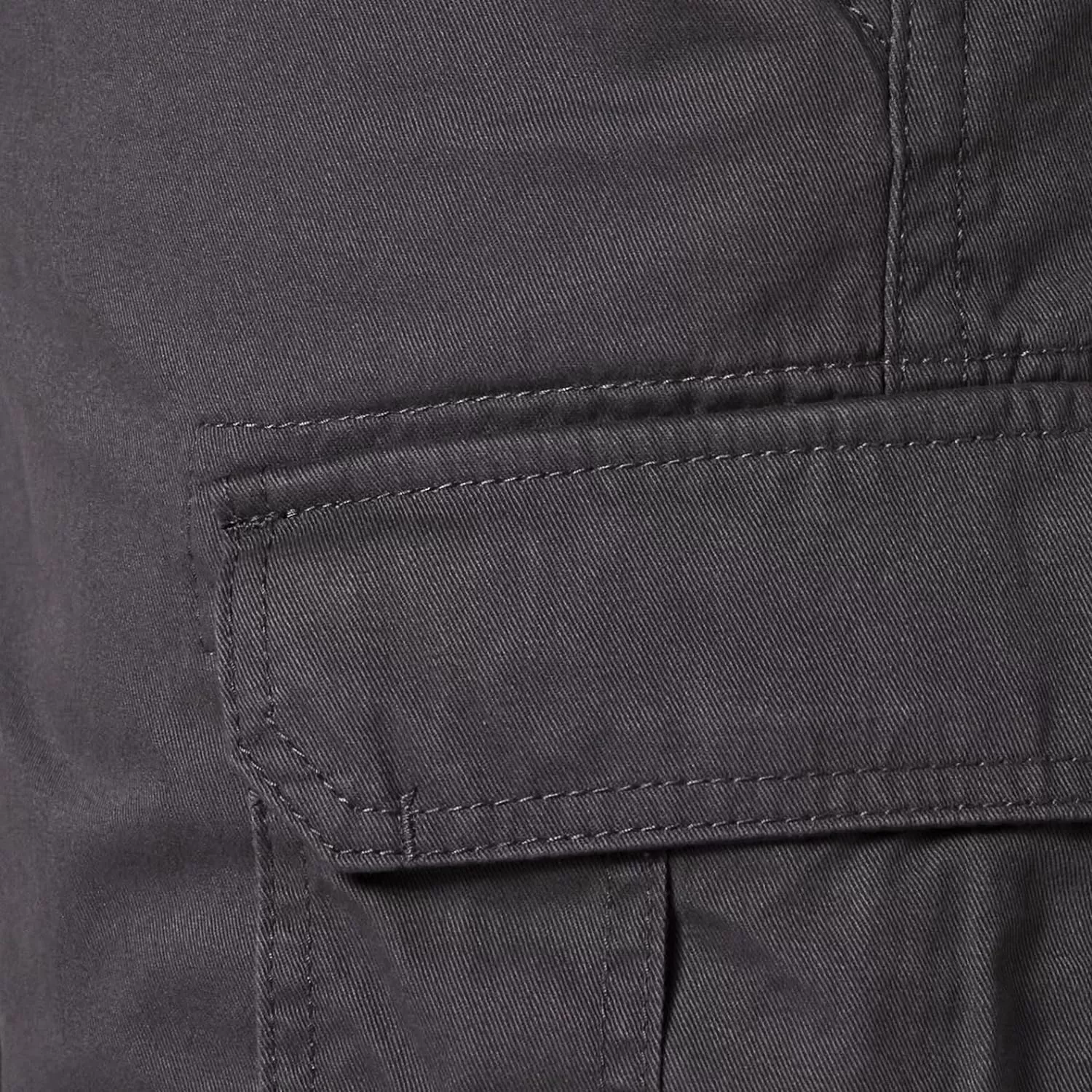 Cotton Twill Cargo Shorts