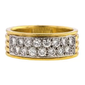 Estate David Webb Diamond Band