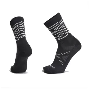 Le Bent Terra Zero Cushion Mini Trail Sock - Black