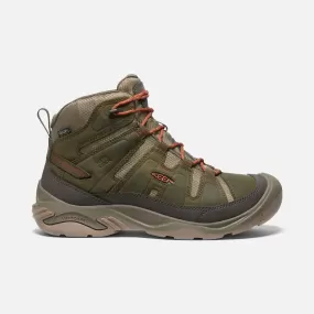 MEN'S CIRCADIA MID WP - DARK OLIVE/POTTERS CLAY