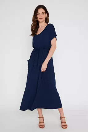 Mila Maxi Dress - Navy