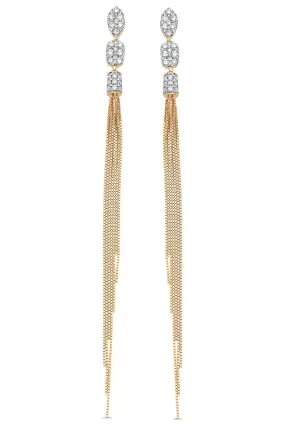 Nappa Tassel Earrings