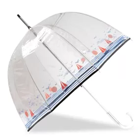 Parapluie Transparent PVC/Voilier