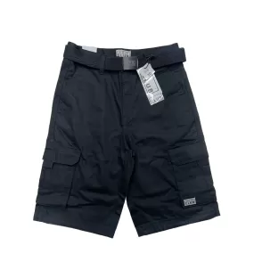 Pro Club Men's Cotton Twill Cargo Shorts With Belt