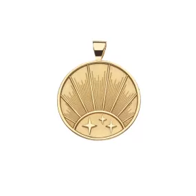 STRONG JW Original Pendant Coin (Rising Sun)