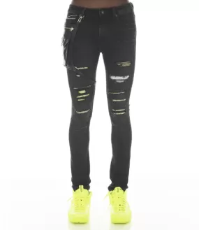 Swarovski Ripped Denim (Gradient/Black) /C3