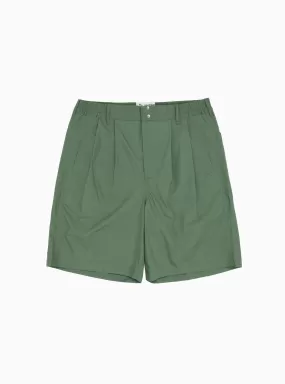 Wide Easy Shorts Cedar Green