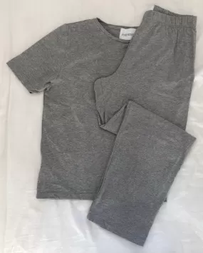 Women's grey pants & t-shirt set